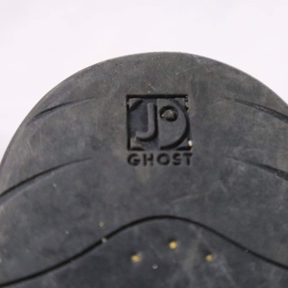 Jo Ghost Italy Black Leather Striped Slip-On Dress Shoes Sz 45 (US 11-12) Italy - Picture 9 of 9